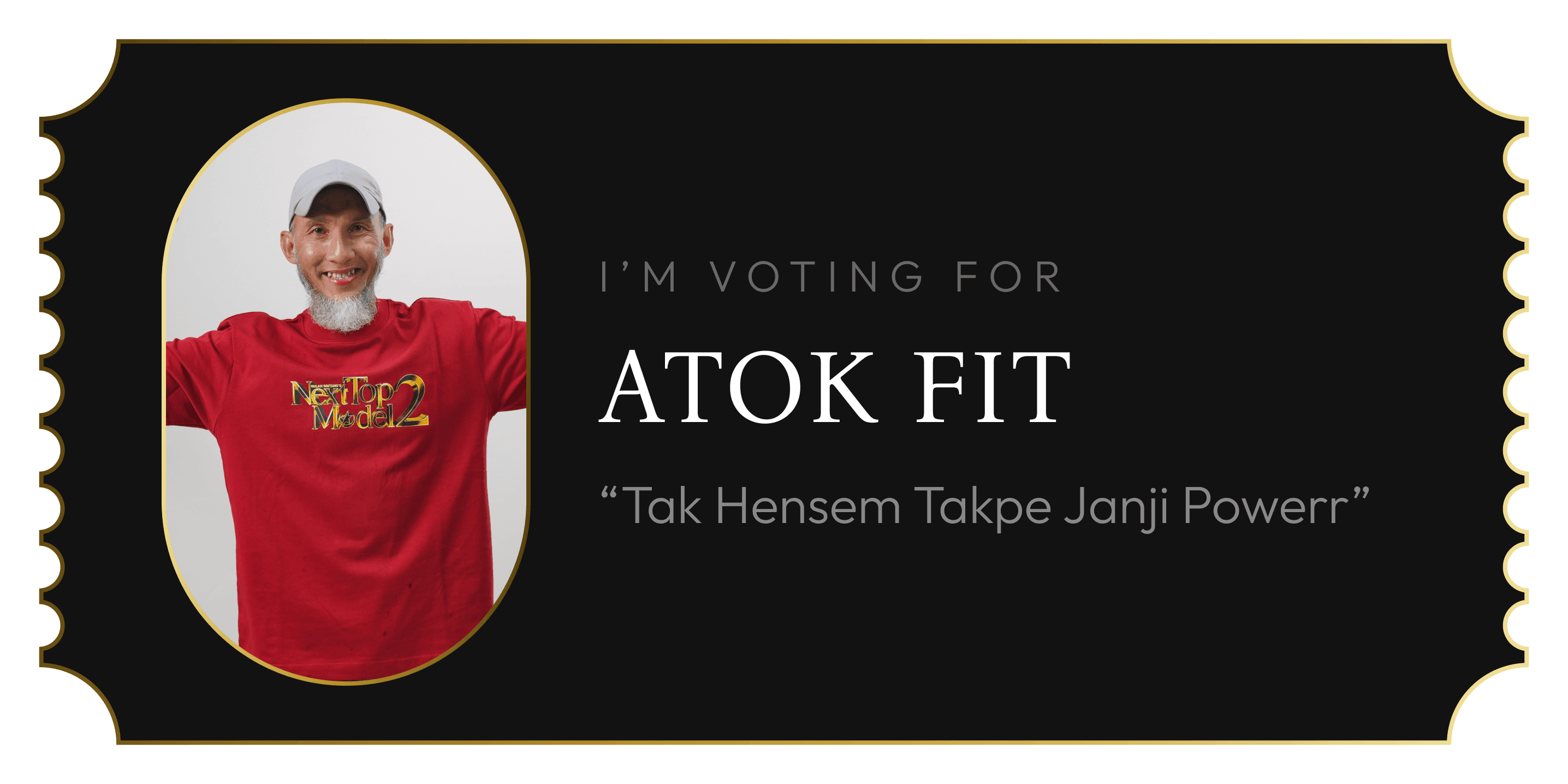 Atok Fit - Bulan Bintang Next Top Model