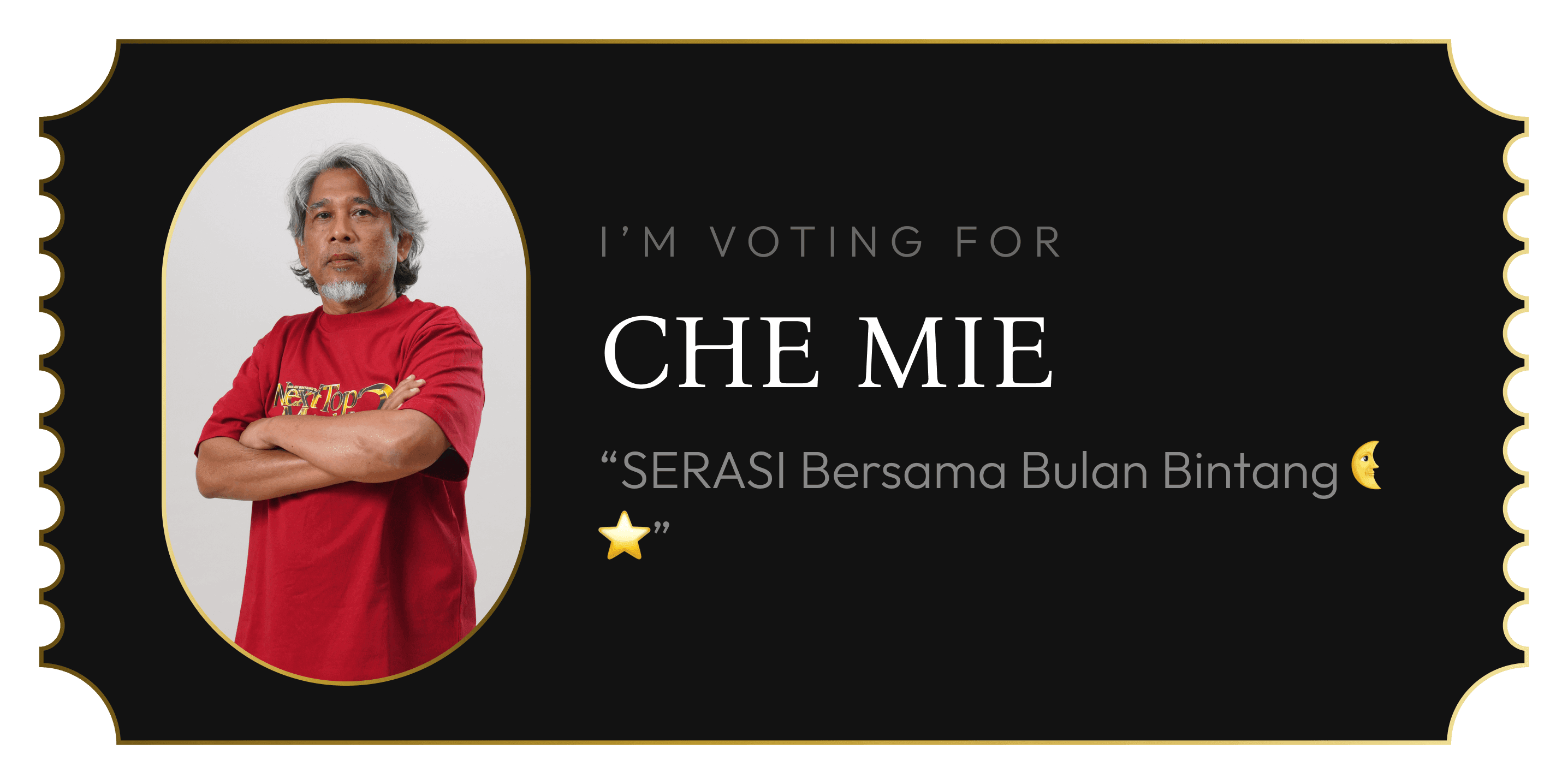 Azmi (Che Mie) - Bulan Bintang Next Top Model