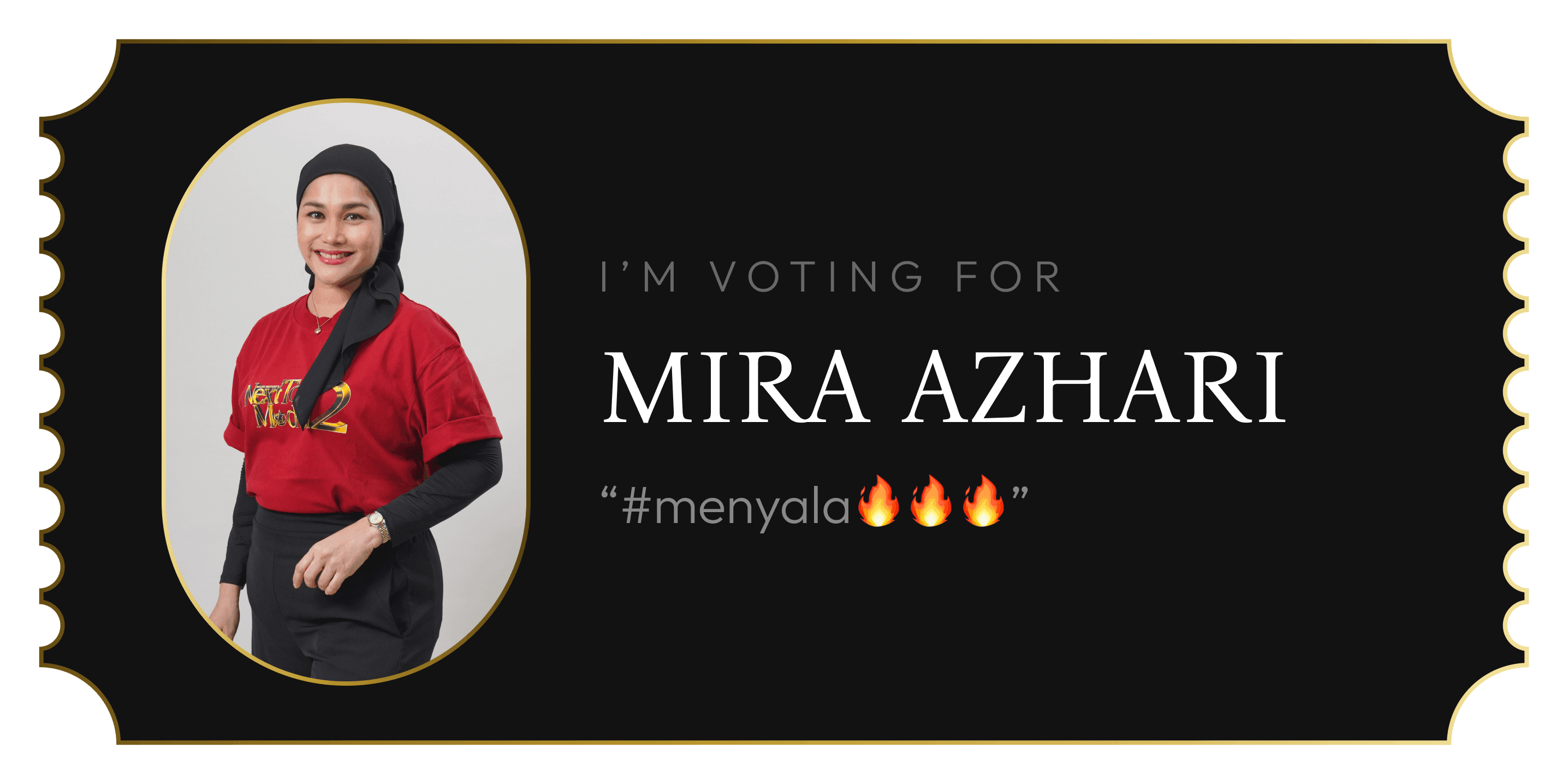 Mira Azhari - Bulan Bintang Next Top Model